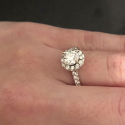 Engagement Ring 1.44ct size 4 3/4