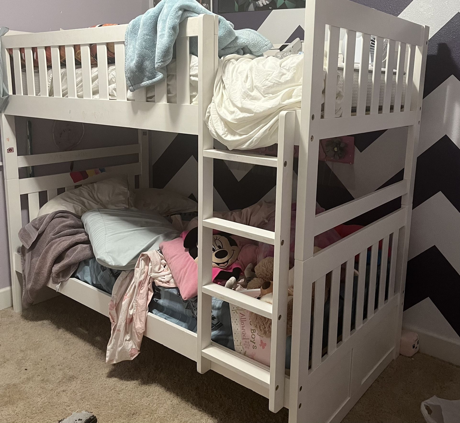 Bunk Bed With Mattresses for Sale in Bonney Lake, WA OfferUp