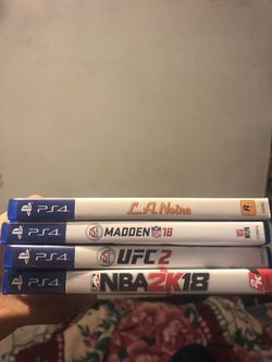 PS4 games like new