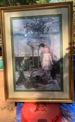 Framed print by famed artist