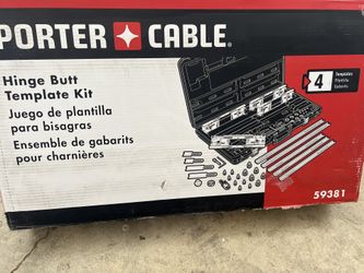 Porter Cable Hinge Butt Template Kit