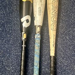 Baseball Bats 31” Size All Three