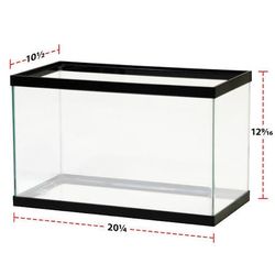 10” Gallon Fish Tank