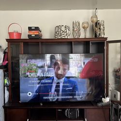 Two Piece Entertainment Center for FREE - IF POSTED, IT’S AVAILABLE.