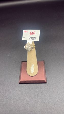Yellow diamond ring