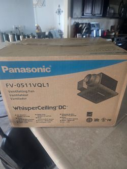 Panasonic bathroom fan