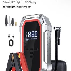 Car Jump Starter With Air Compressor