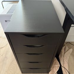 IKEA Drawer Unit - Black Brown