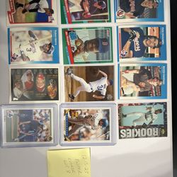 Christmas Gift Grabs. Baseball Rookie Lots 