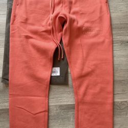 Essentials Coral Sweatpants Size S Fit Like M