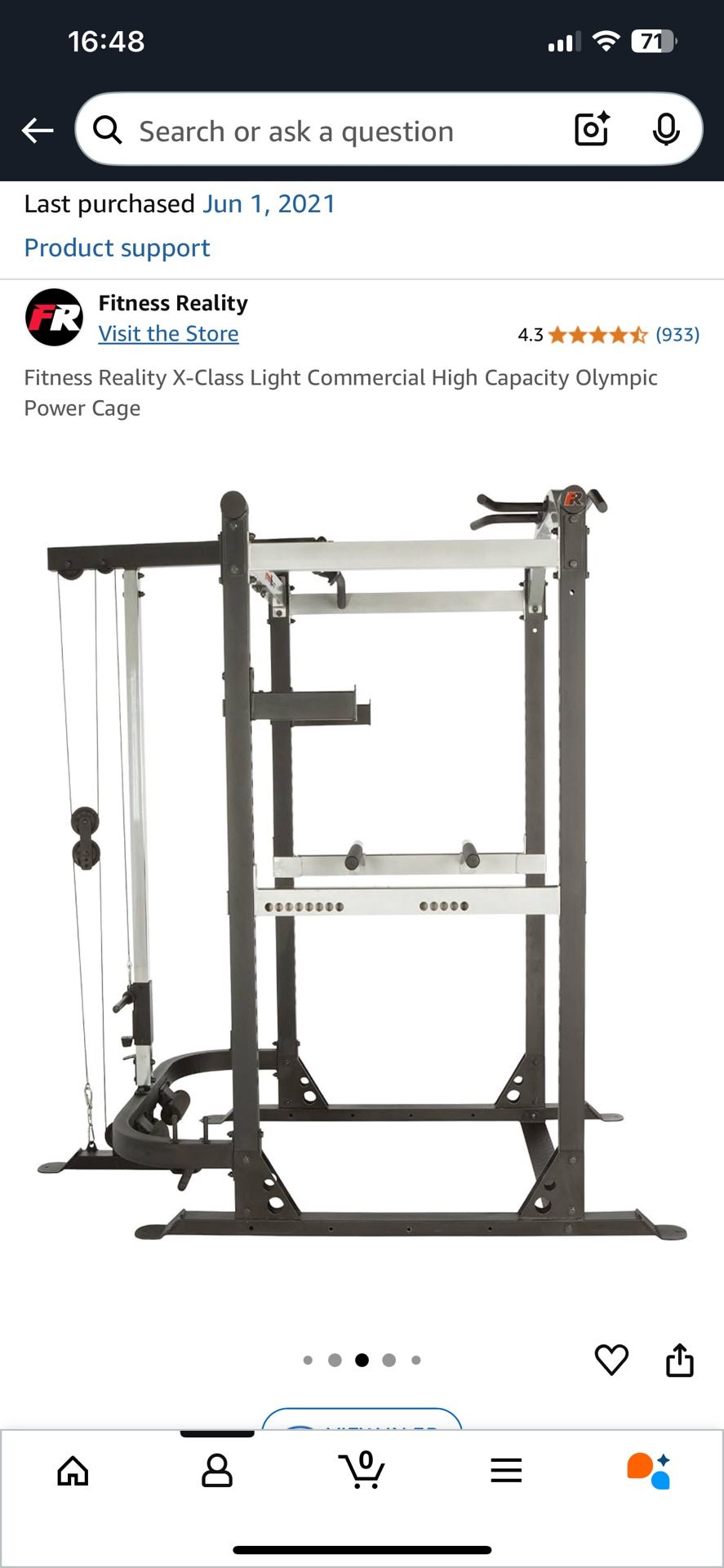 Weight Rack With Pully System
