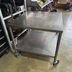 36x36 Stainless Steel Worktop 