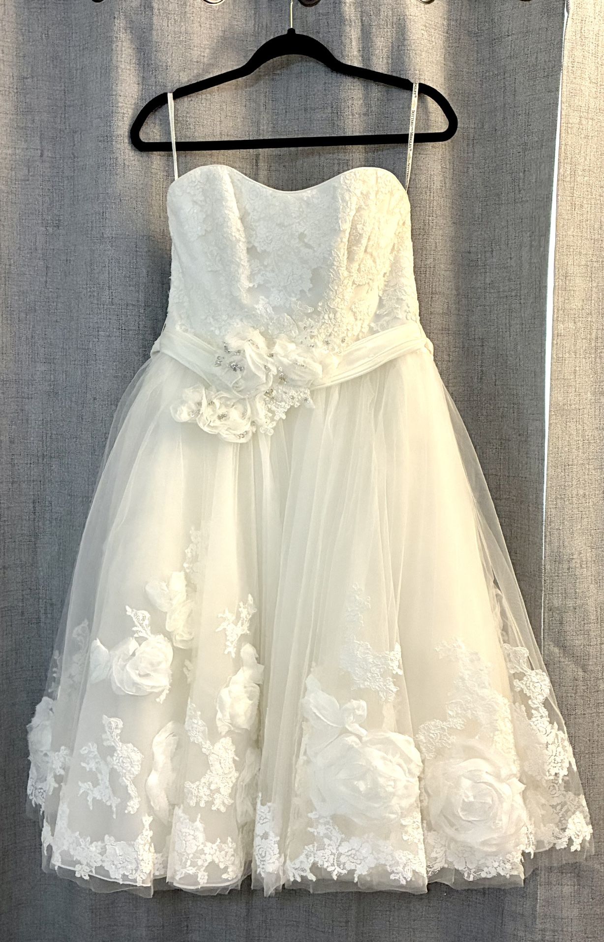 Wedding Dress & Boots