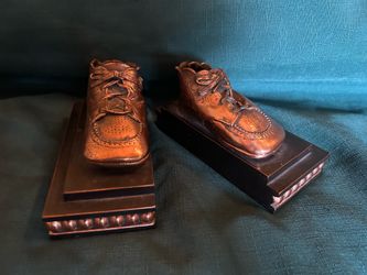 Baby Shoes Bookends