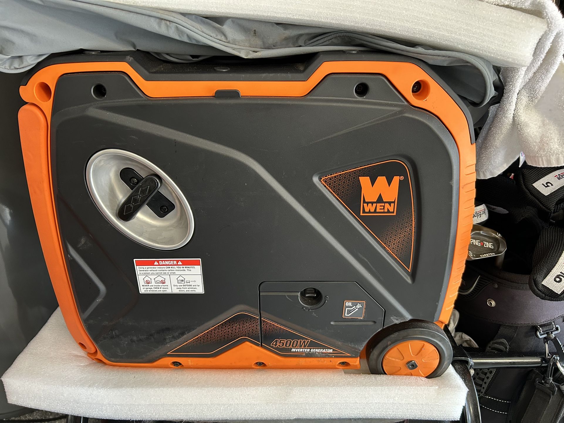 Wen 4500W Dual Fuel Electric Start Generator