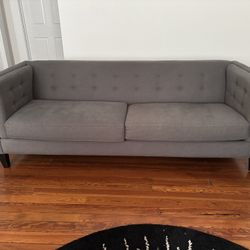 Beautiful Grey / Gray Couch In Great Condition
