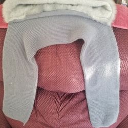 Warm Hood With Attached Scarf