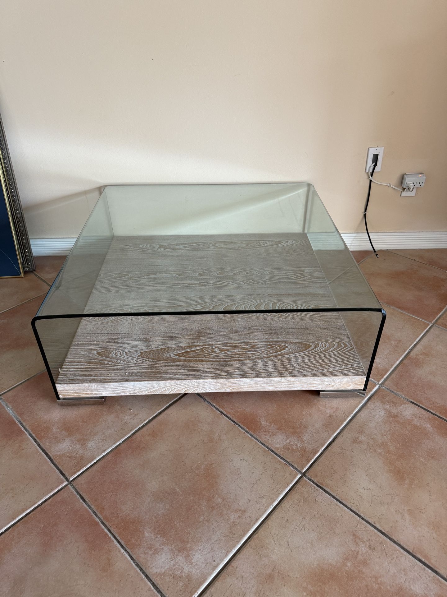Glass Top Coffee Table
