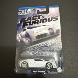 Hot Wheels Fast & Furious Bugatti Veyron White