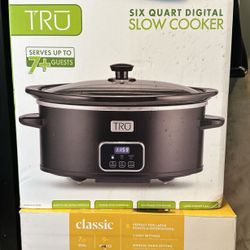 Tru Slow Cooker Brand New 
