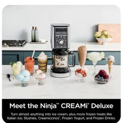 Ninja CREAMi XL Deluxe 11-in-1lce Cream and Frozen Treat Maker