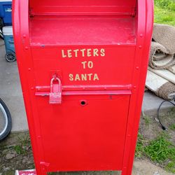 Authentic letter to Santa mail box