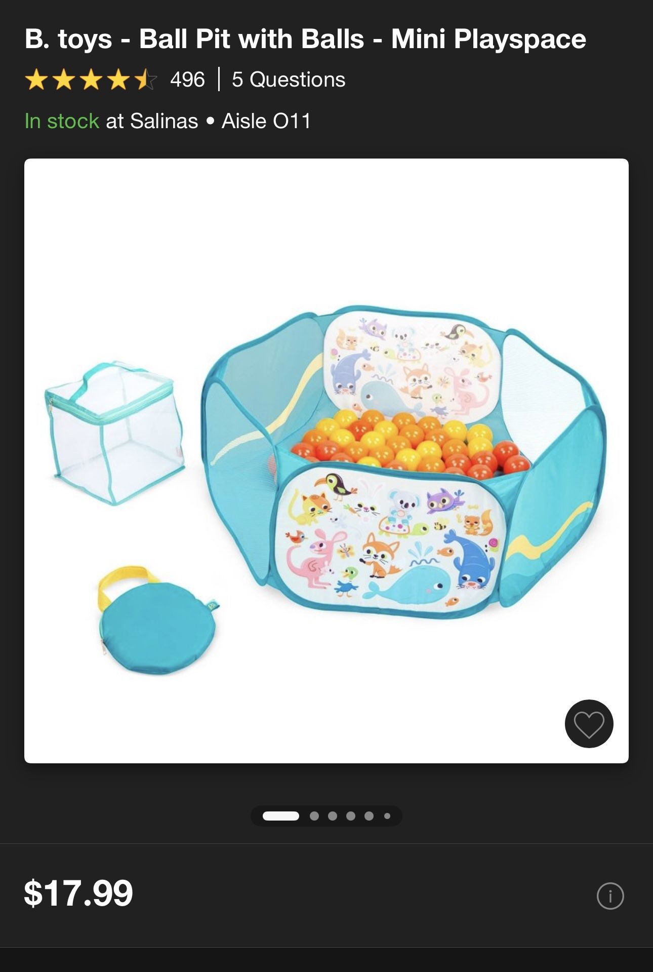 Baby Ball Pit With Extra Balls