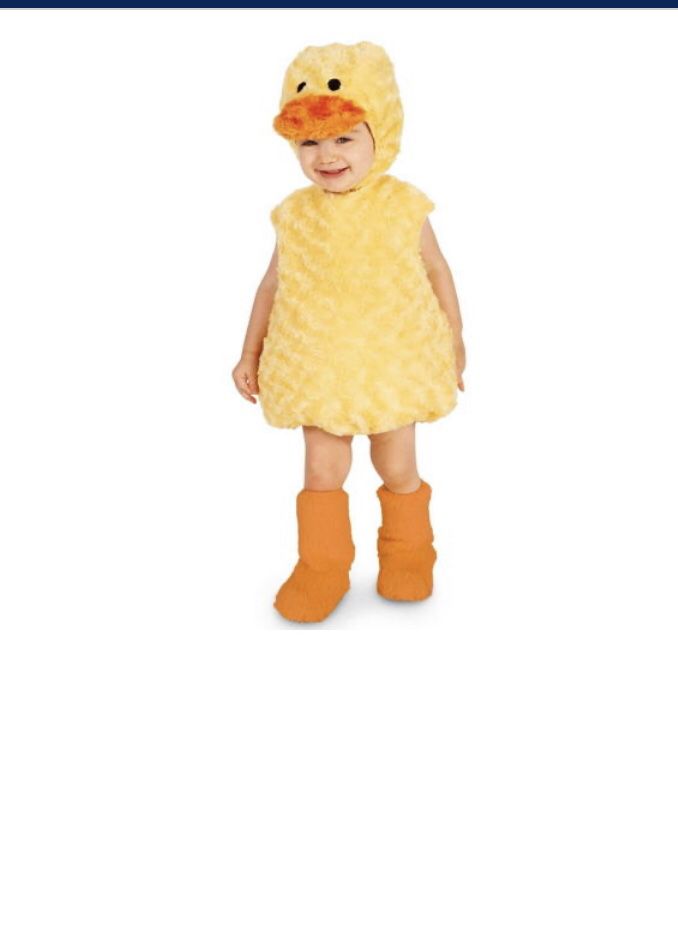 Baby duckling costume 12-18m