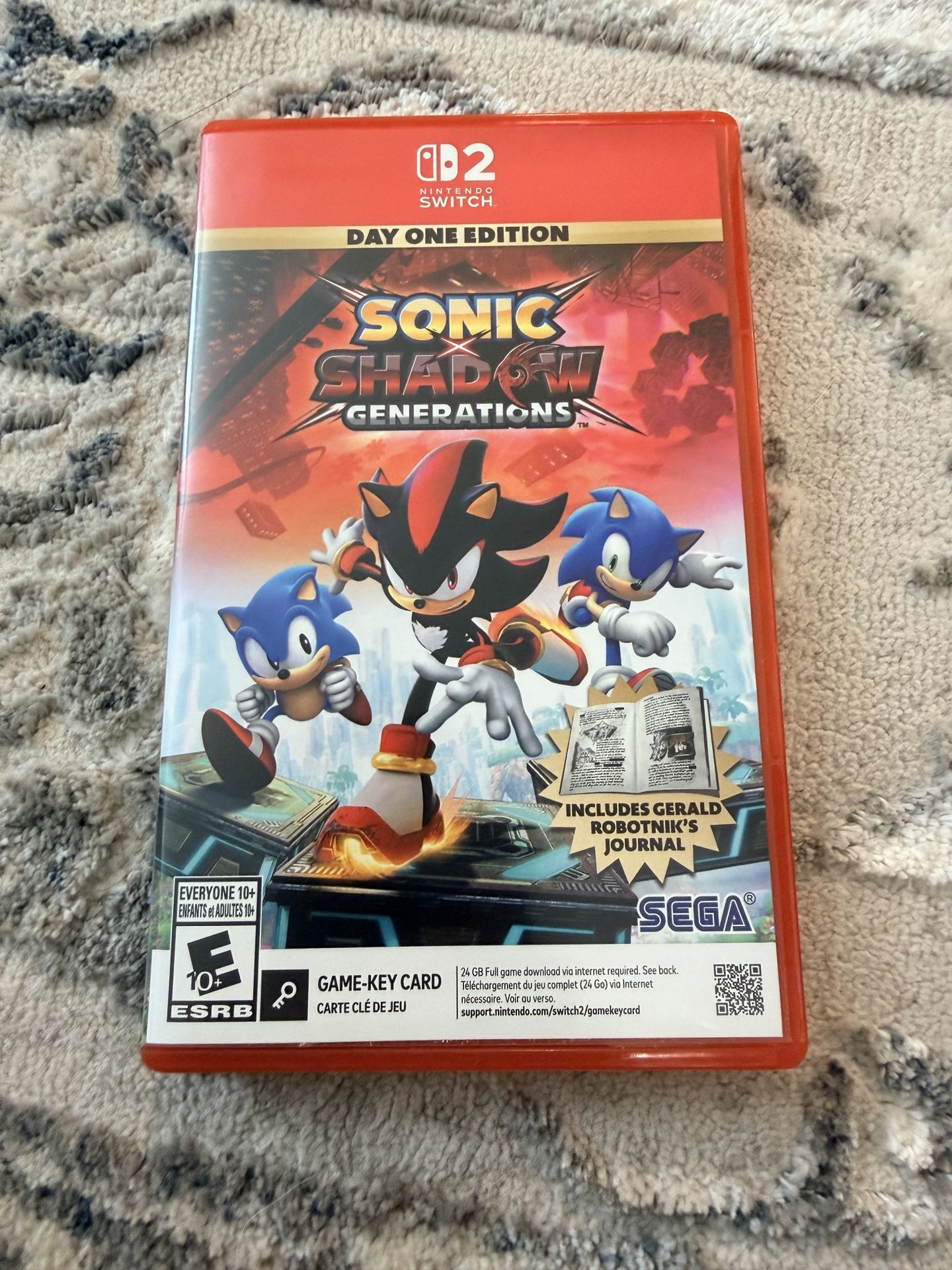 Switch2 Sonic X Shadow Generations