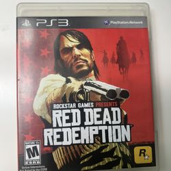Red Dead Redemption PlayStation 3