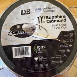 *NEW* IKO 11” Sapphire Diamond Grill Pan