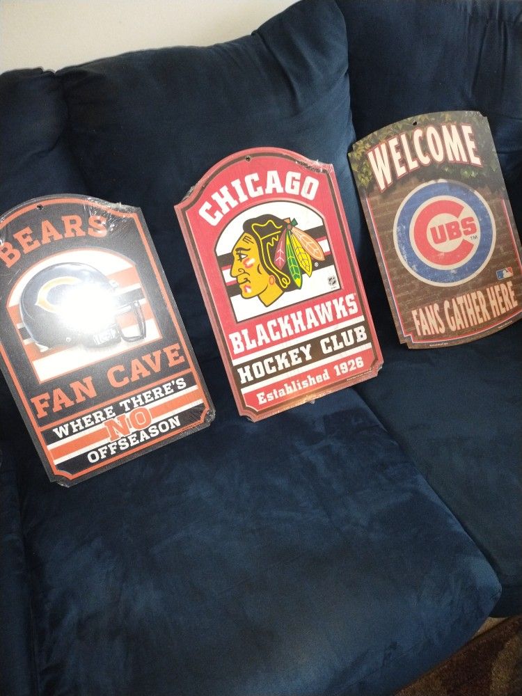 Illinois Sports Team Signs 