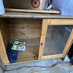 Gorgeous REAL WOOD dresser table tv stand