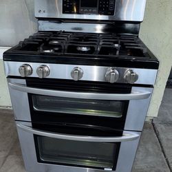 LG Double Oven Gas Stove