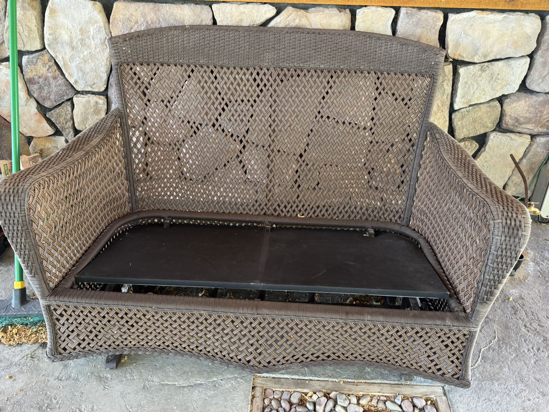 Wicker Love Seat