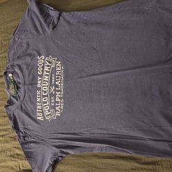 MENS BLUE XL POLO RALPH LAUREN SHIRT