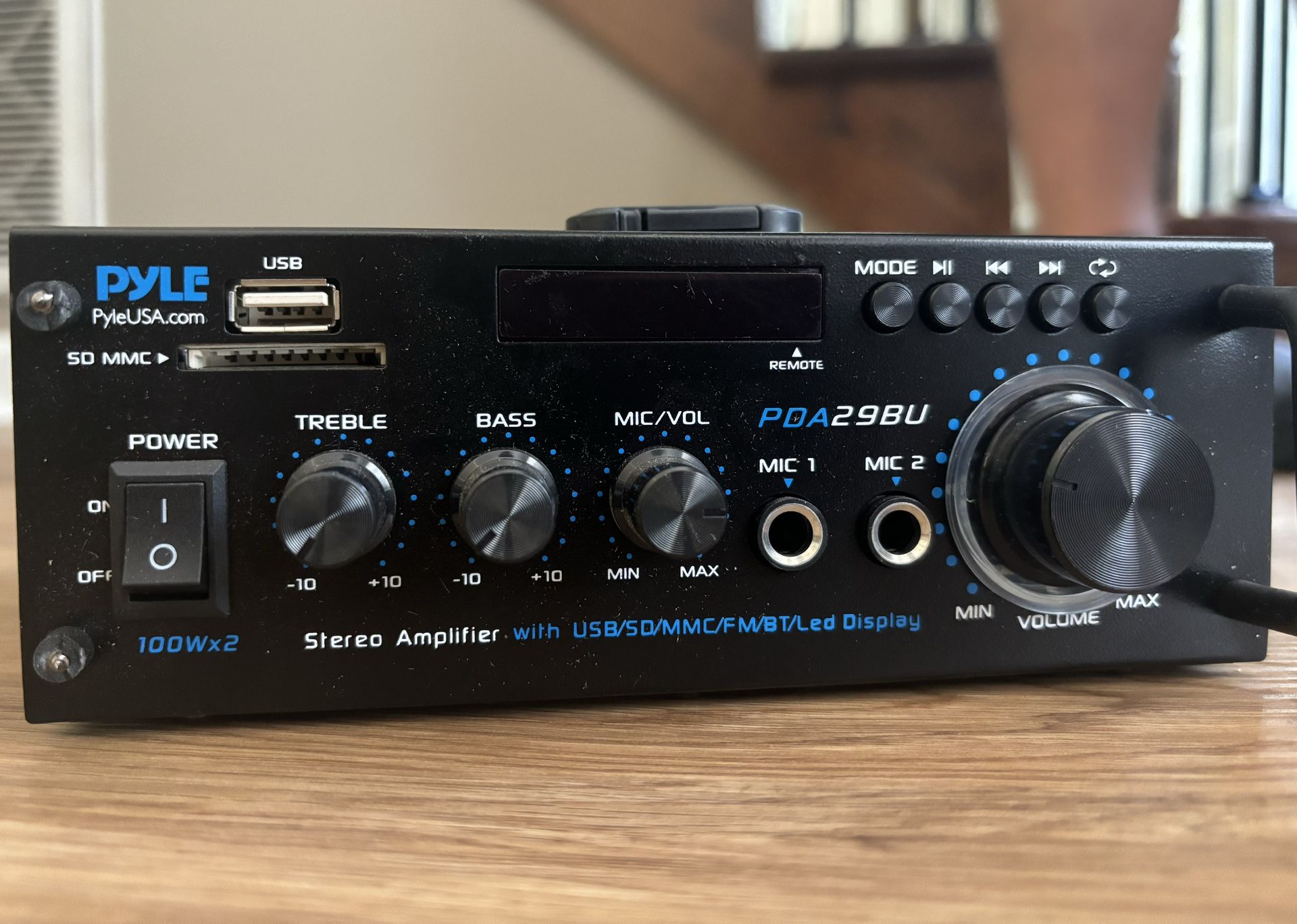 Pyle Stereo Power Amplifier