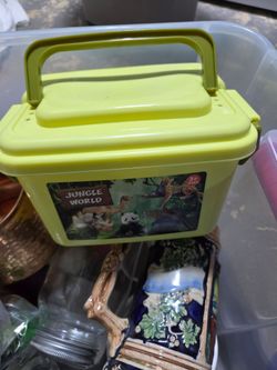Jungle World Animal Figures Toy Set