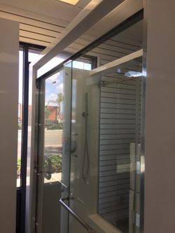 Showroom doors