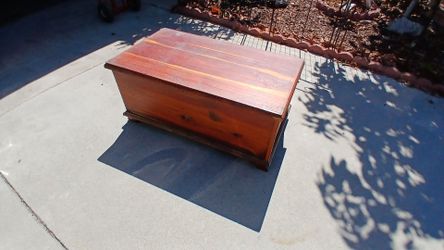 Cedar chest