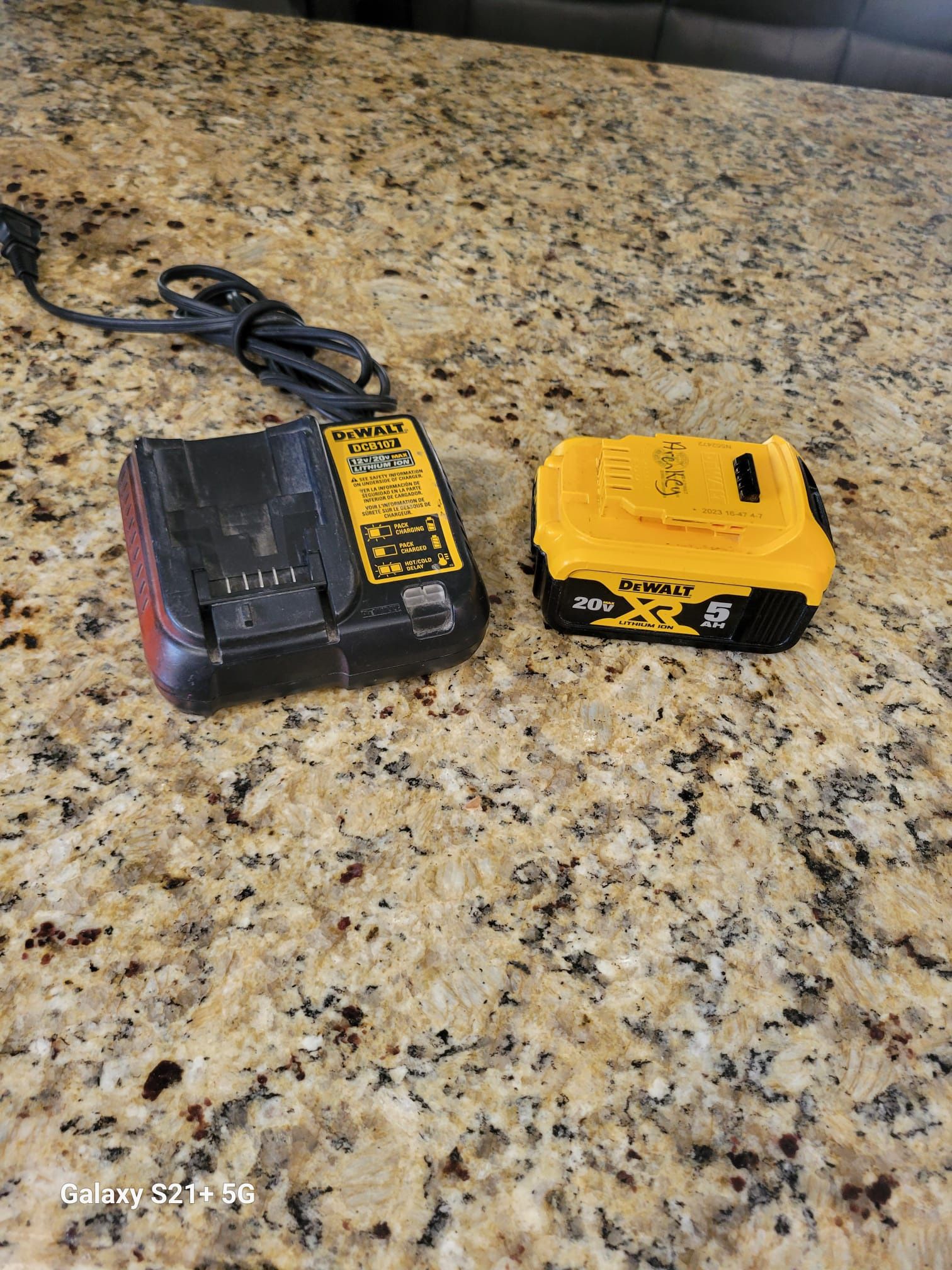 DeWalt Battery And Charger