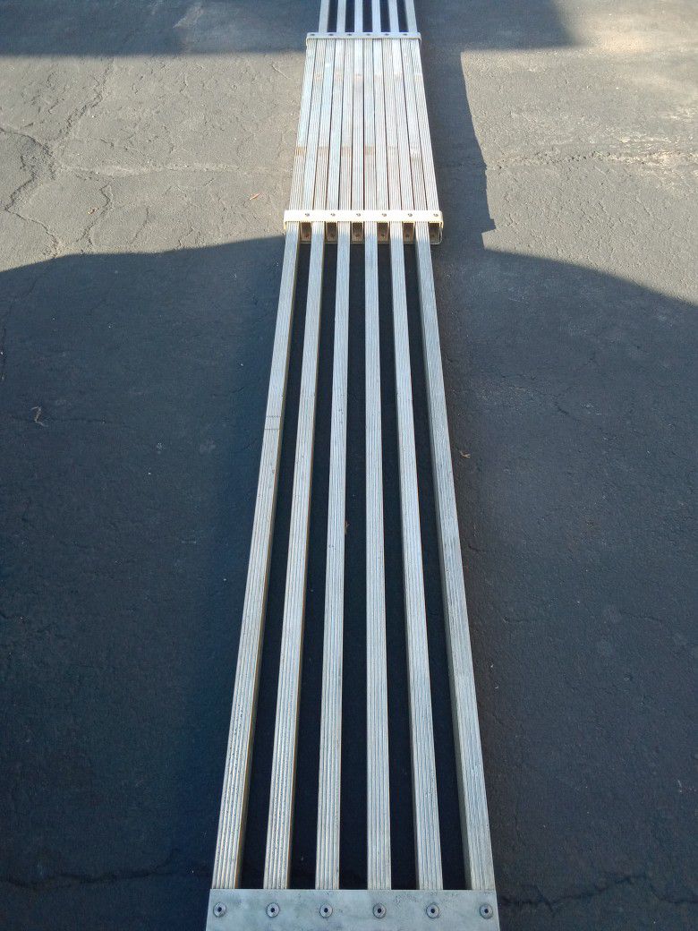 1 × 13 ft Long Aluminum Blank ( Condition Good ) Delivery Included 