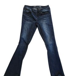 SEVEN7 Slim Boot Dark Washed Denim Jeans Size 4