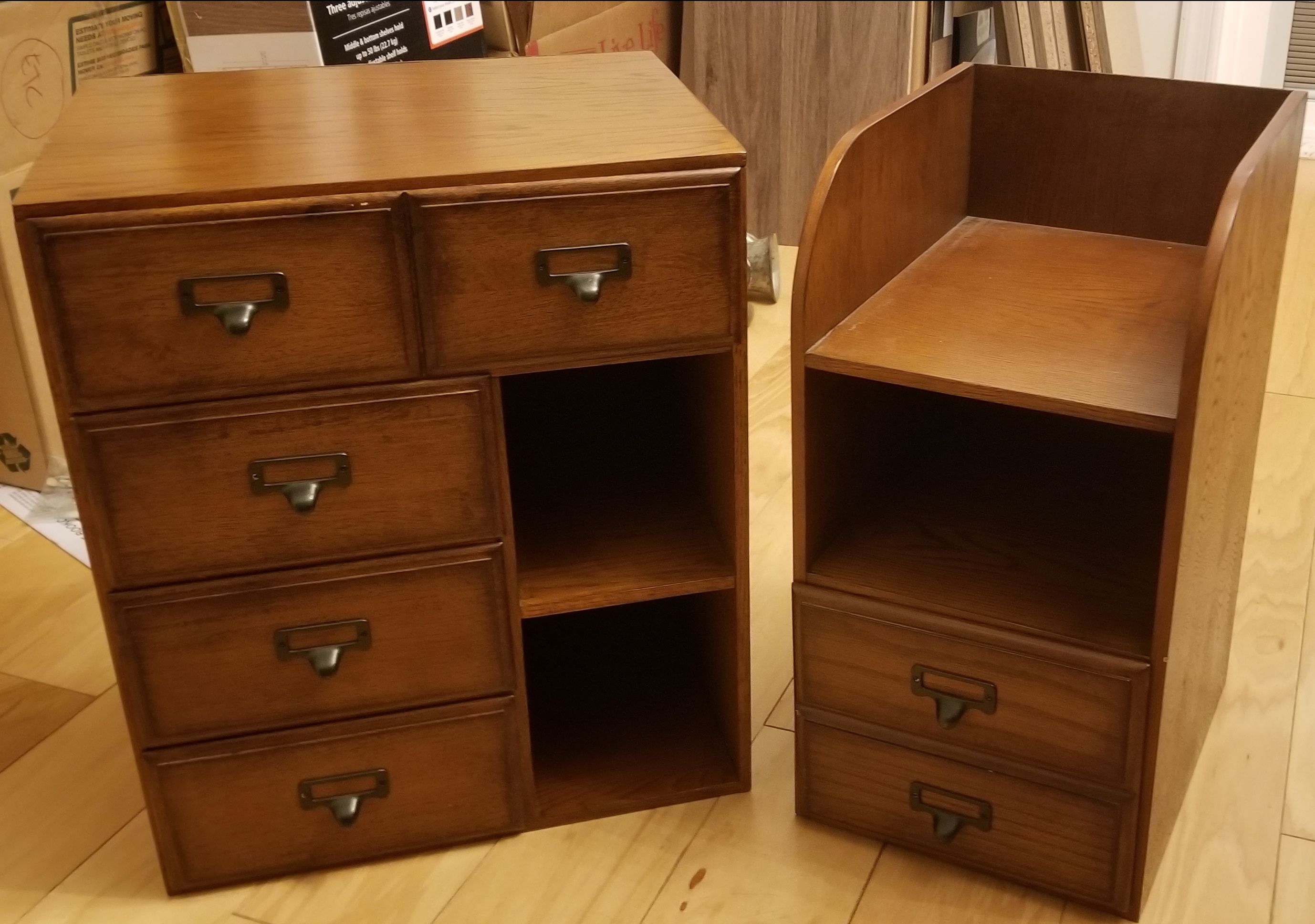 Solid Wood Desk Top Organizer