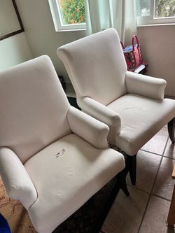 Pottery barn chairs