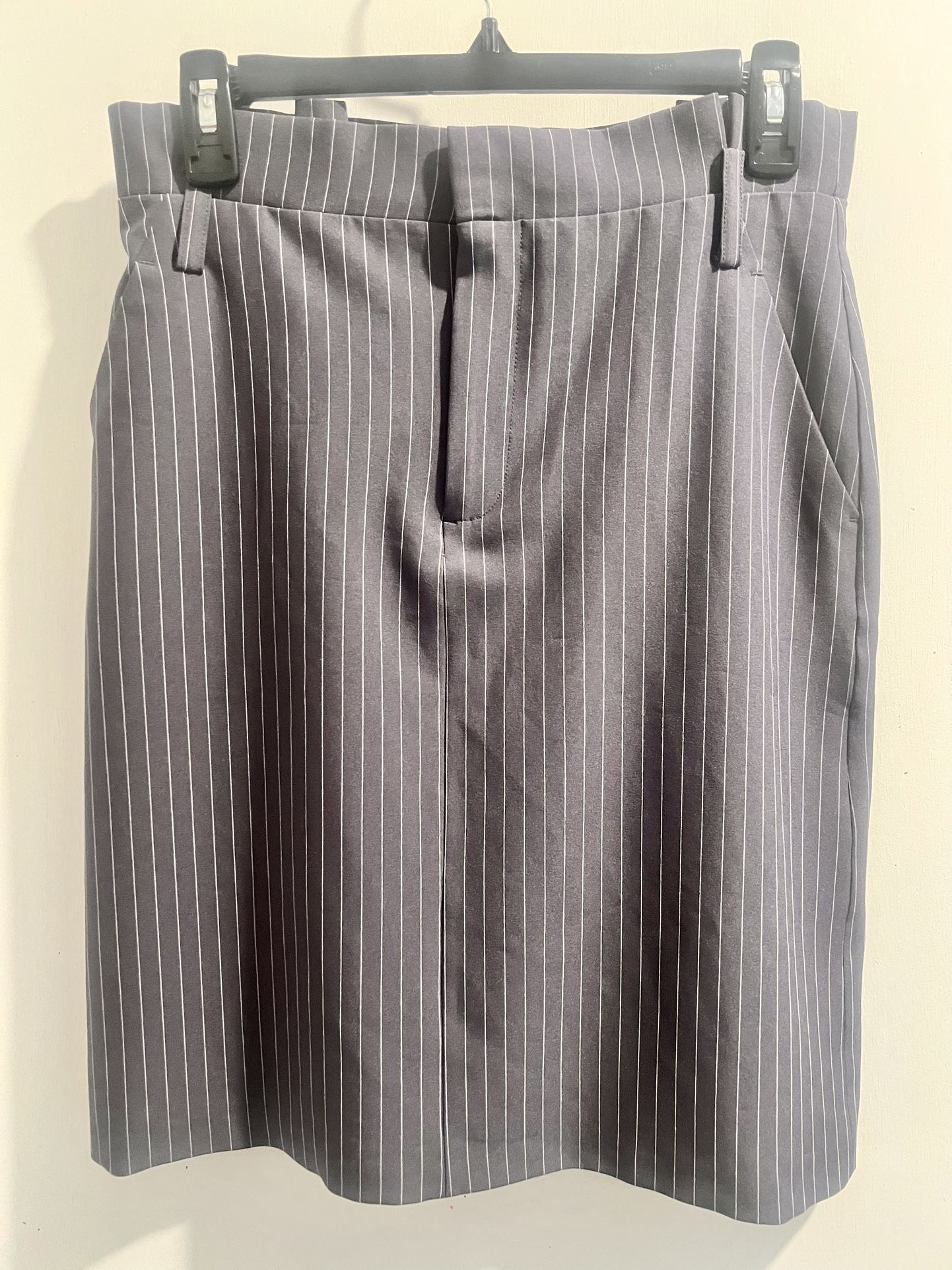Banana Republic Pinstripe Pencil Skirt