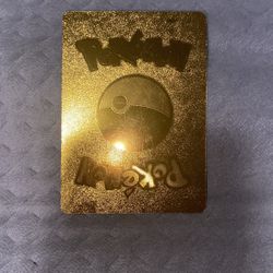 Captain America Gold Pokémon Card 