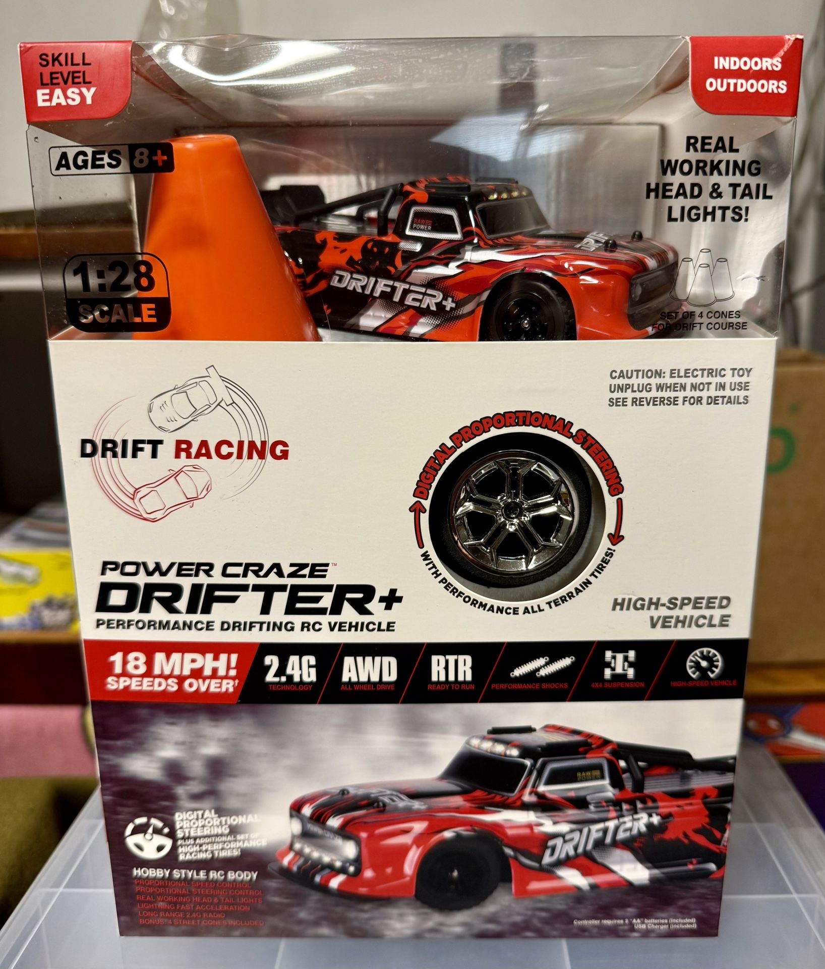 Power Craze Drifter + Performance Drifting RC Vehicle NEW