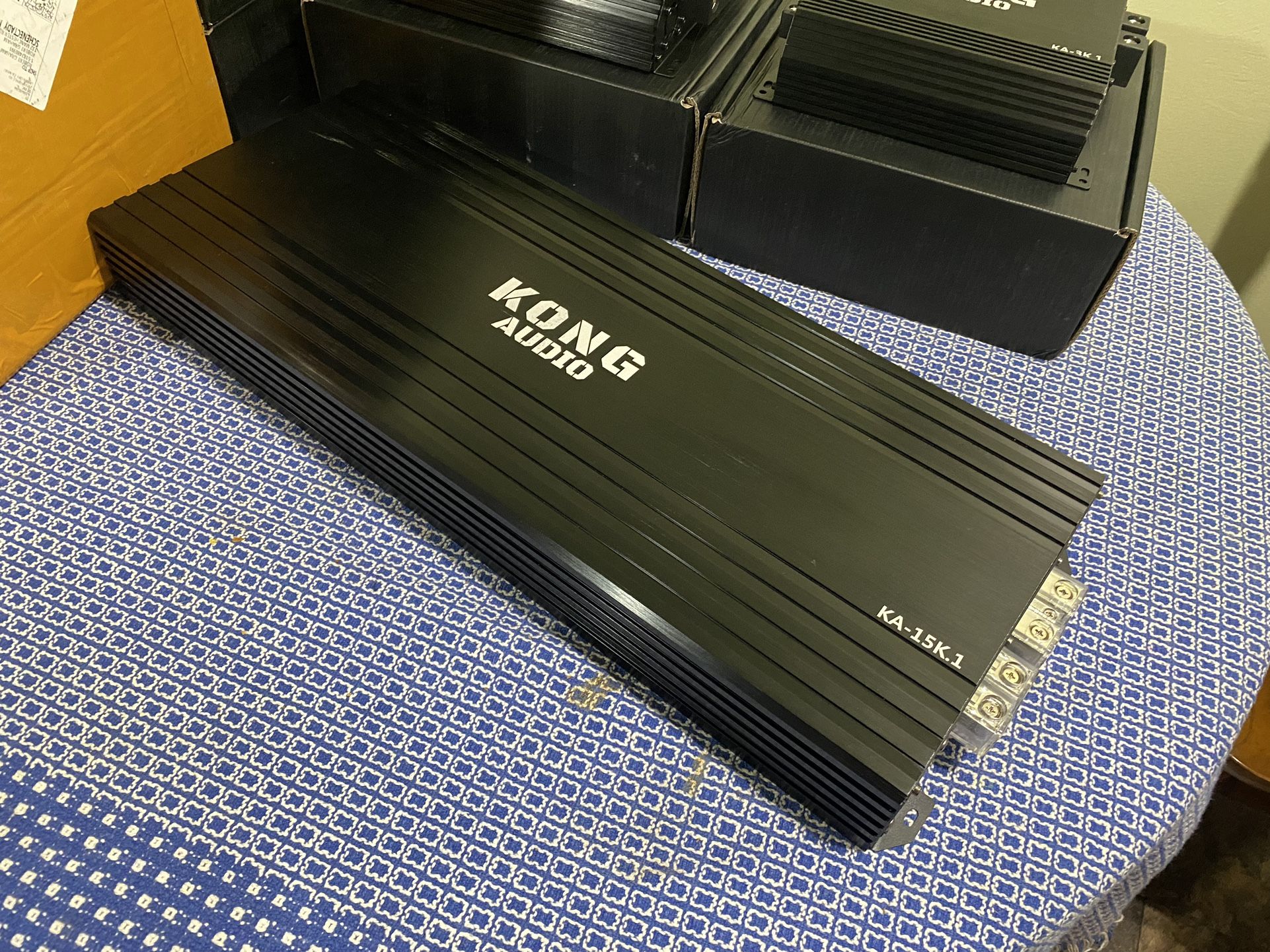 New Kong Audio 15000w Rms Full Range Mono Amplifier $800 each