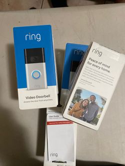 Ring video doorbell